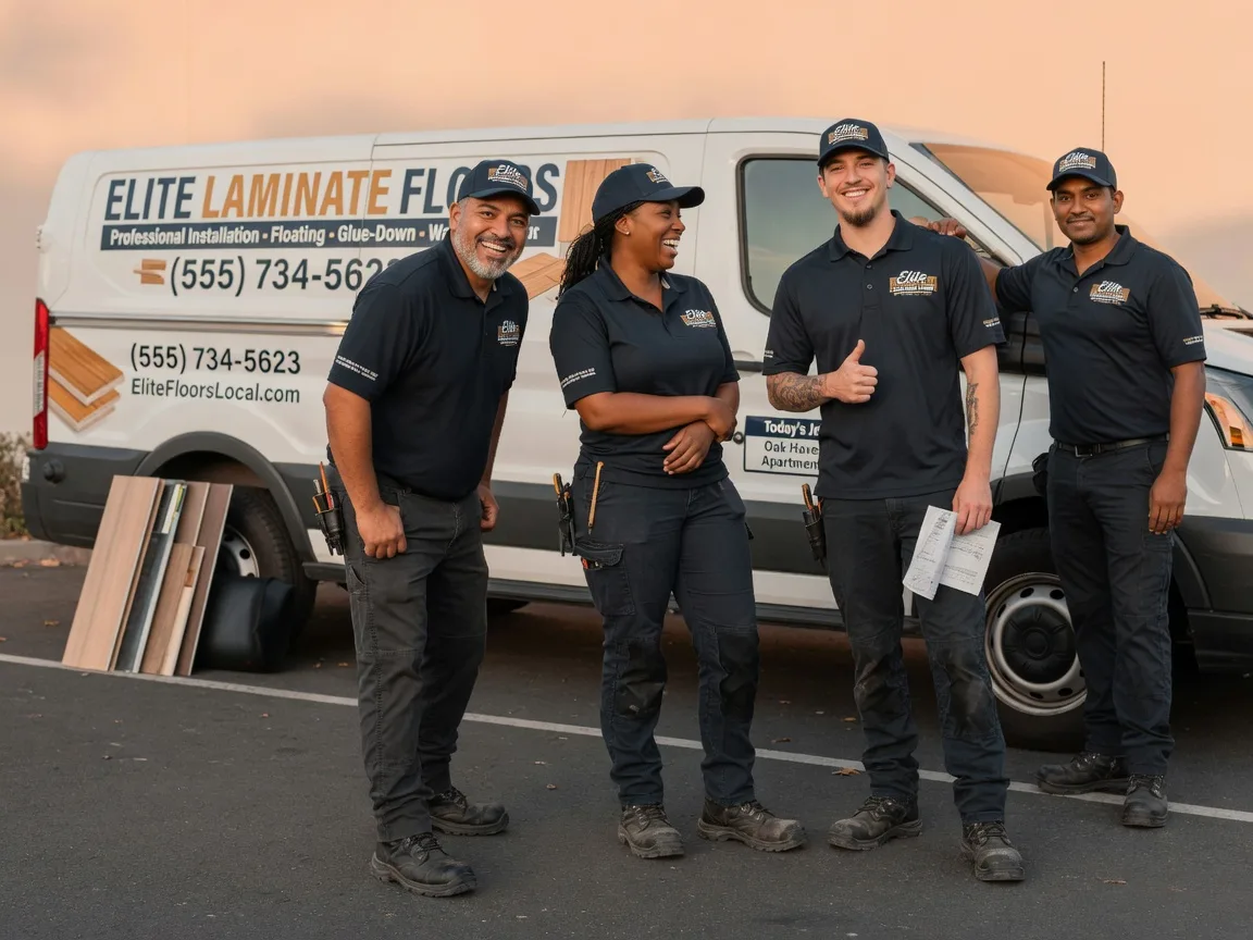 Laminate flooring installation company in Springport, MI